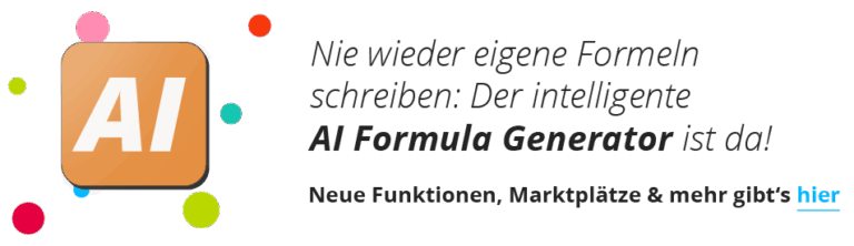 Die Buchstaben AI stehen auf orangenem Hintergrund vor Kreisen in verschiedenen Farben.