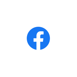 Innovatives Social-Media-Logo mit Facebook-Symbol auf weißem Hintergrund.